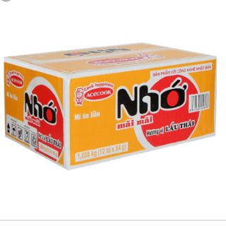 Mì Lẩu Thái Nhớ Mãi Mãi 84g thùng 12 tô