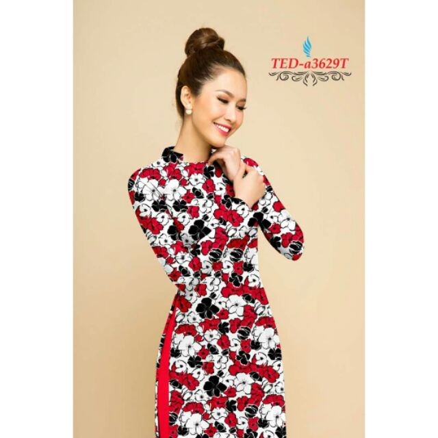 Vải áo dài bộ tằm thái