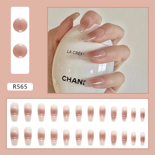 Set 24 Miếng Dán Móng Tay Màu Sắc Gradient Độc Đáo