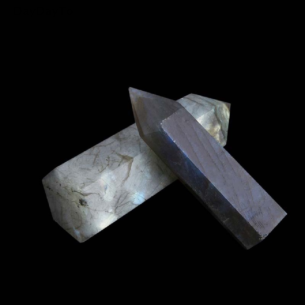 Daydoyto Đá Thạch Anh Labradorite Tự Nhiên Đầu Lục Giác