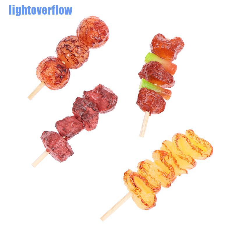 Set 4 Xiên Thịt Nướng Bbq Mini Đồ Chơi Cho Bé