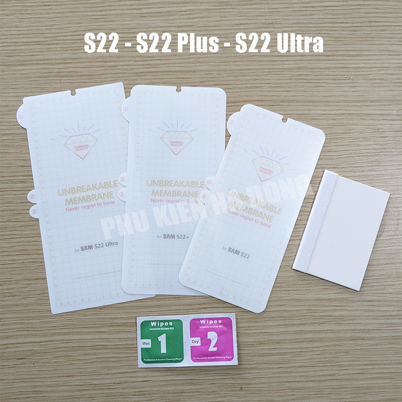 (Đã có S23 Ultra) Miếng dán PPF Samsung S22 Ultra, S21 Ultra, S20 Ultra, Note 20 Ultra, Note 10 Plus