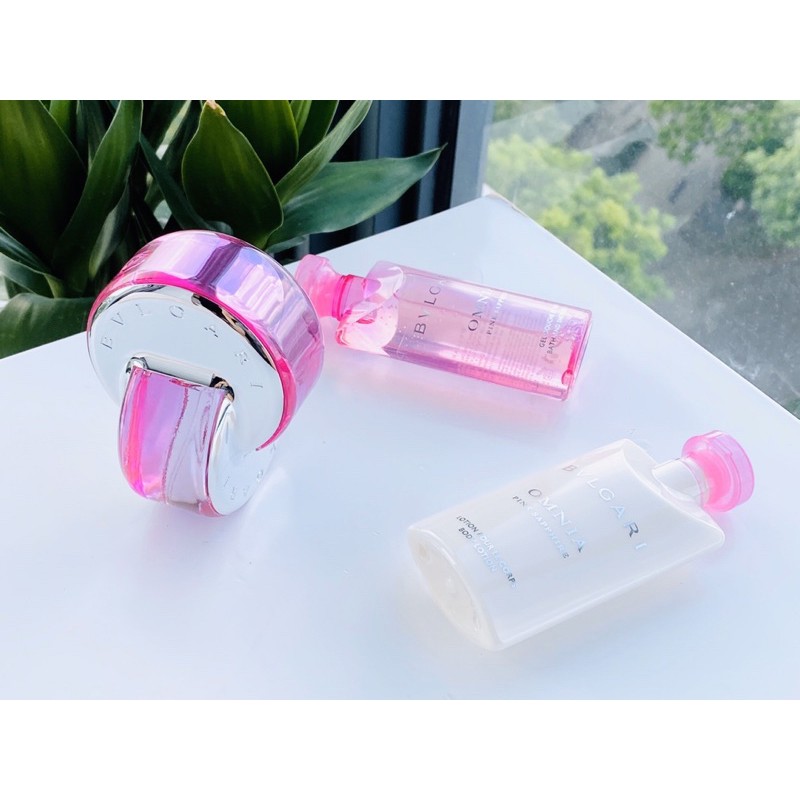 Set nước hoa BVLGARI Omnia Pink Sapphire EDT 65ml | Thế Giới Skin Care