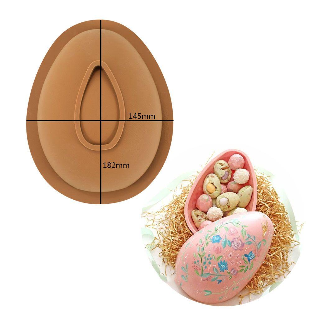 KRNY Khuôn Làm Bánh Bằng Silicone Hình Trứng Phục Sinh