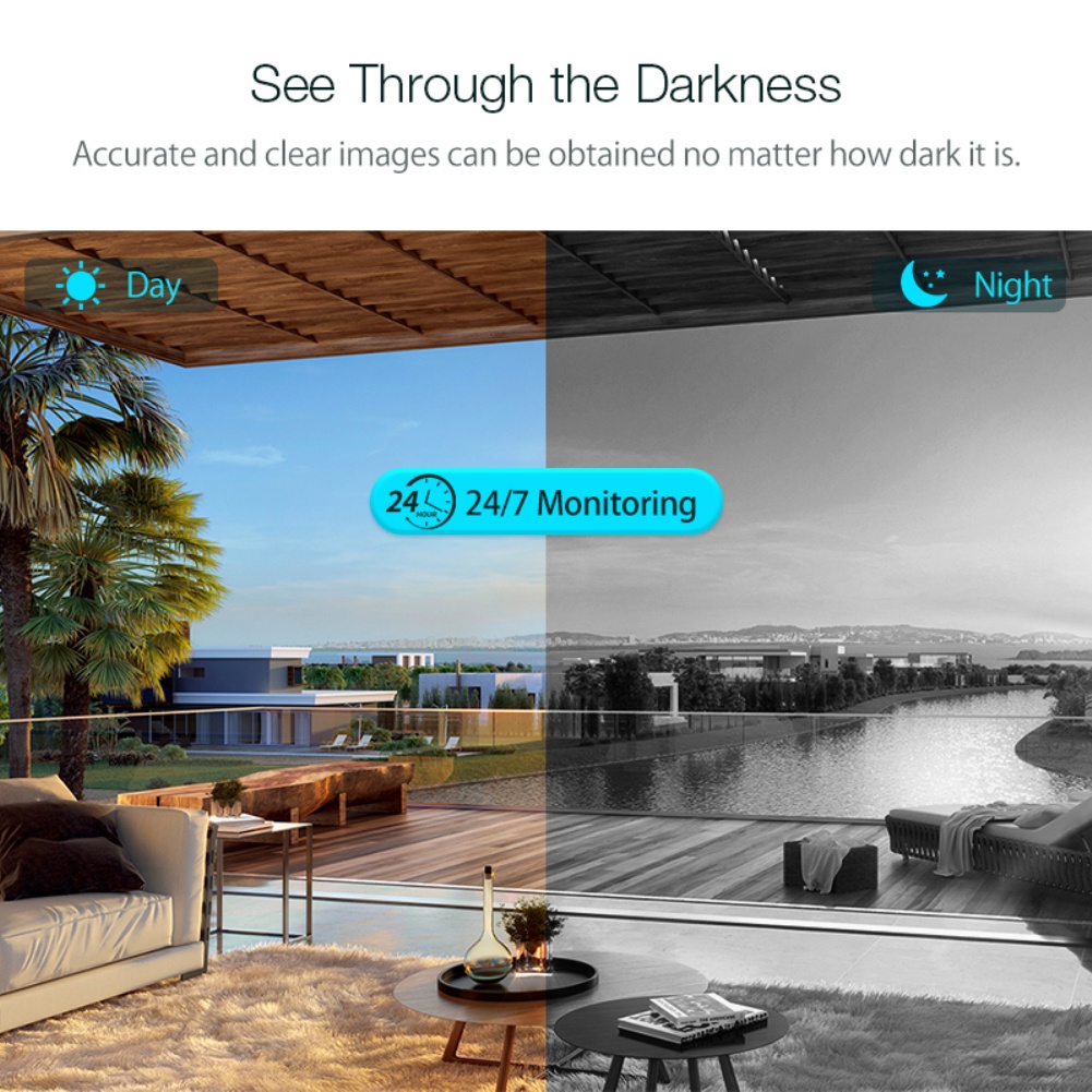 Camera an ninh thông minh HD 1080P xoay 360 độ không dây hình bóng đèn dùng ứng dụng JXLCAM