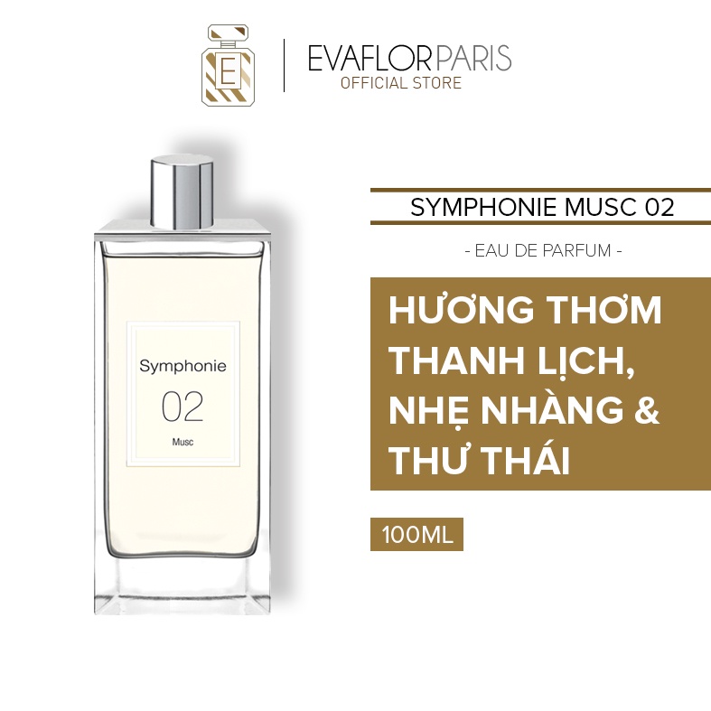 Nước hoa nữ Evaflor Symphonie Musc 02 thanh lịch, sang trọng 100 ml