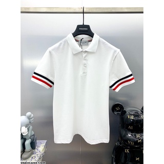 Aó polo THOM nam nữ chất liệu coton cổ bẻ ngắn tay cao cấp hàng loại 1