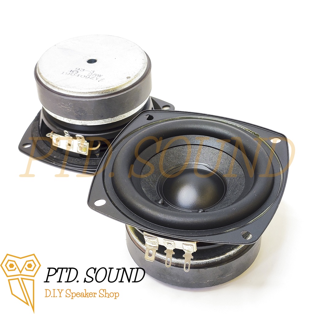 Mid Bass Harman 3.75inch, mid hay, bass cực mạnh, 4ohm 25w tối thiểu, 40w max chế loa siêu bass từ PTD Sound