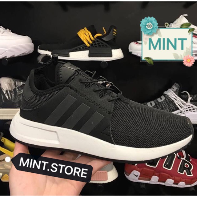 ( Video cận cảnh ) Giày Sneaker XPLR Đen Trắng Phản Quang