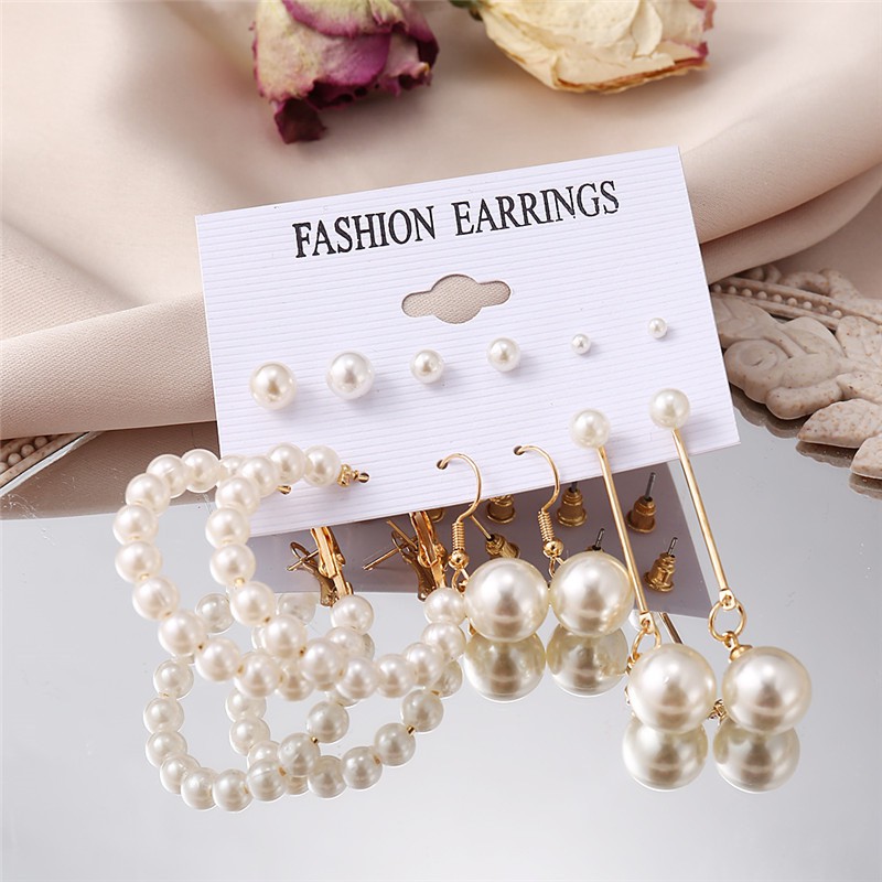 Set Khuyên Tai Thiết Kế Đơn Giản Xinh Xắn Phong Cách Hàn Quốc – Dumi Shop