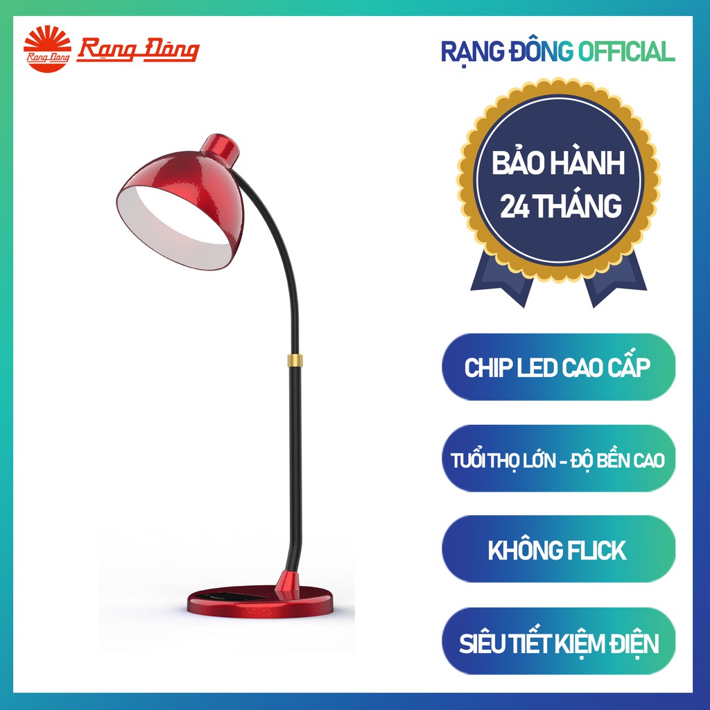 Đèn bàn LED đổi màu Rạng Đông Model: RD-RL-68.WF