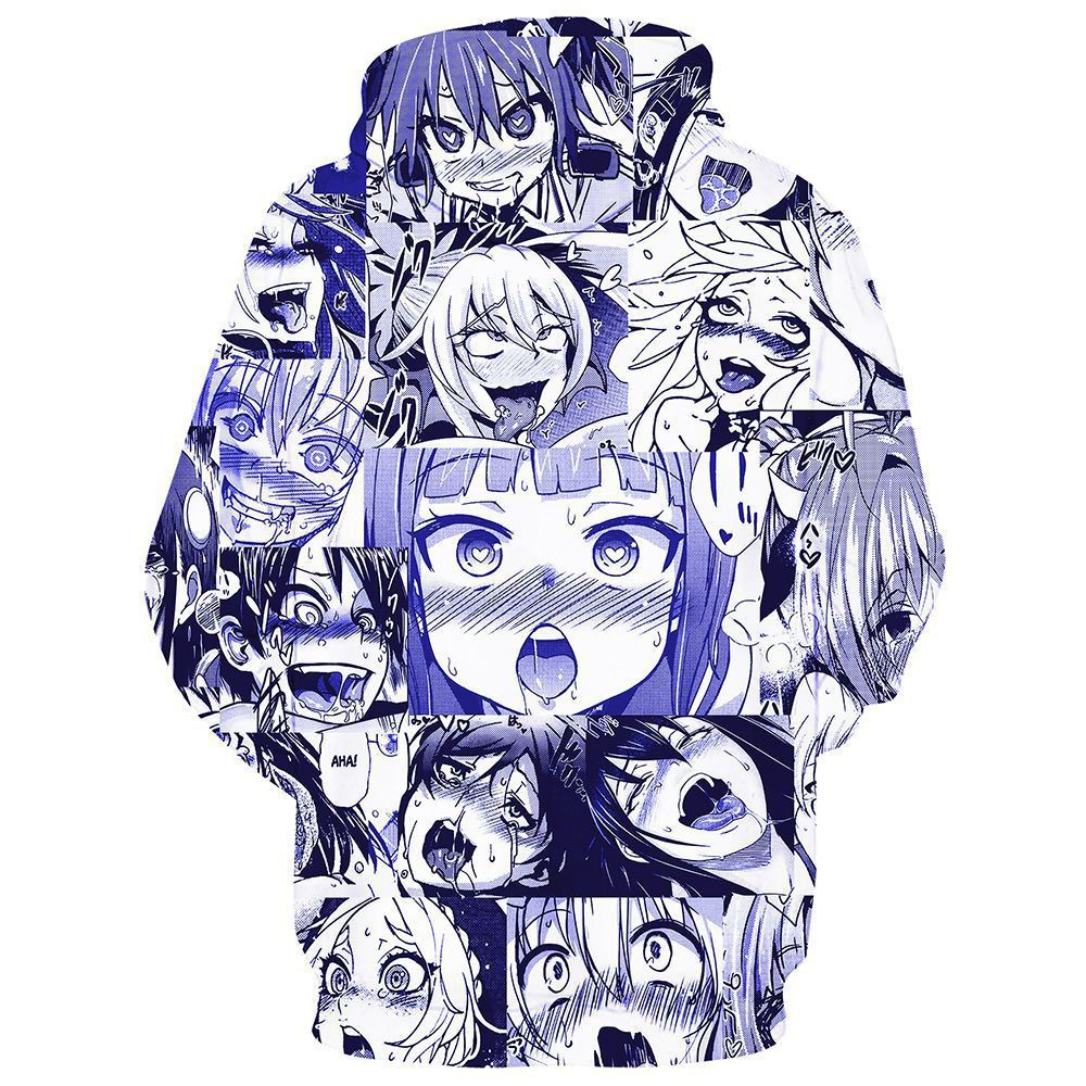 Áo hoodie tay dài hình AHEGAO 3D cho nam | BigBuy360 - bigbuy360.vn