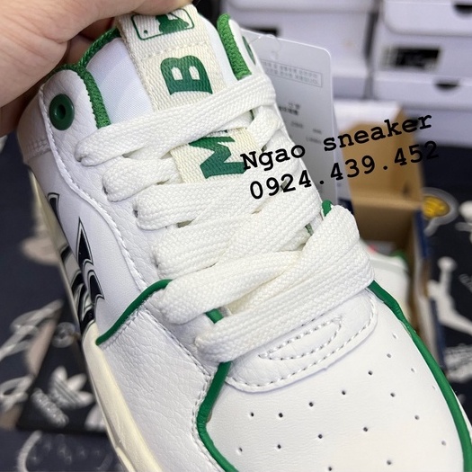 Giày sneakers MLB Liner White Green 2022 - Fullbox