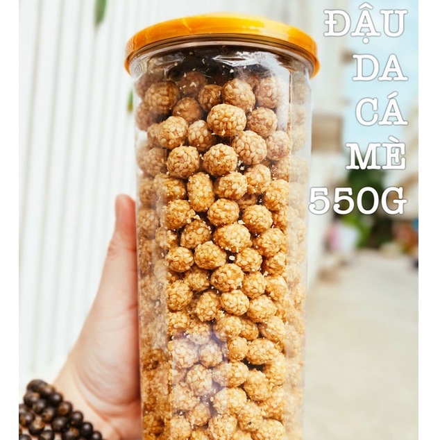 Đậu phộng da cá mè vàng hủ 550gr