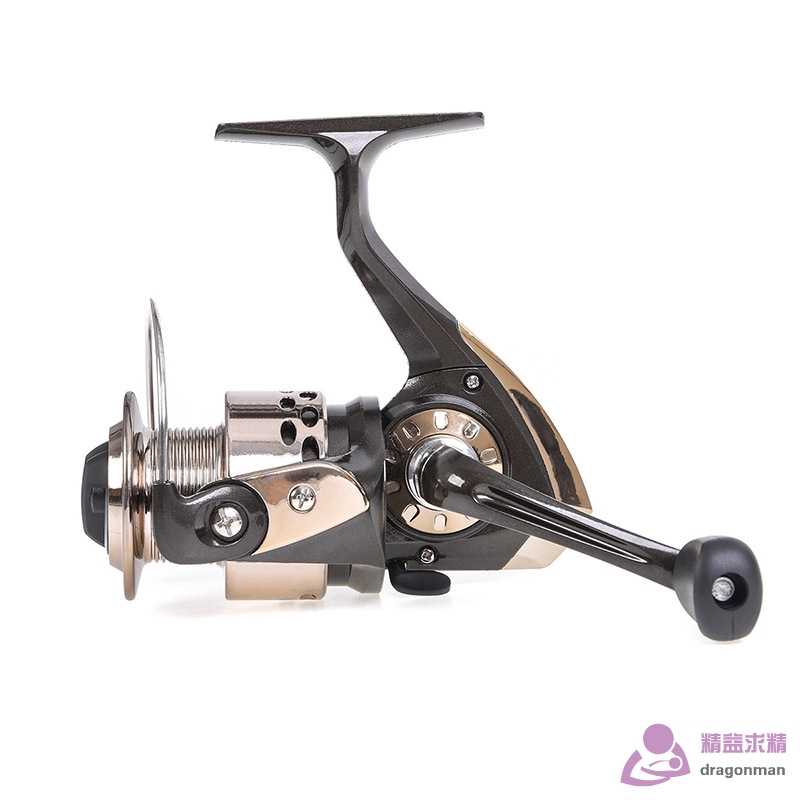 Máy câu cá 3 vòng bi tỉ lệ 5.2:1 dòng 1000-5000 chất lượng cao