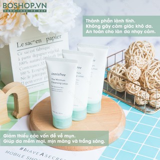 Sữa rửa mặt Innisfree The Minimum Cleansing Lotion 90ml