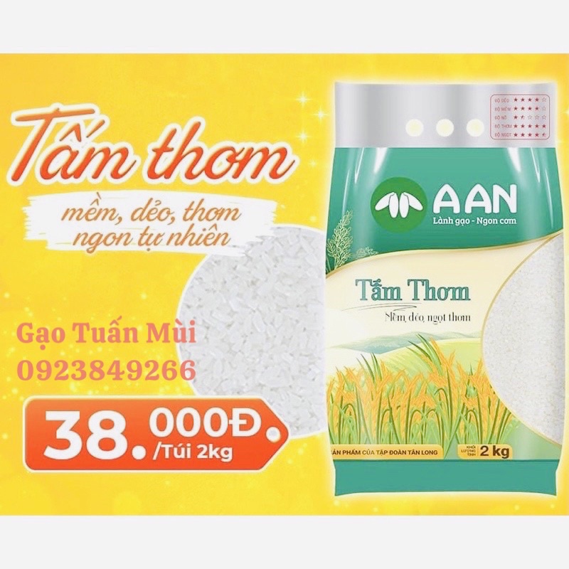 Gạo Tấm Thơm (Túi 2ký)