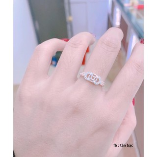 nhẫn bac ta 925 , nhẫn sáng đeo ôm tay , shop sale rẻ cho mọi người sử dụng