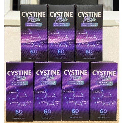 Viên Uống Cystine Plus Giảm Mụn, Ngăn Rụng Tóc, Giảm Sắc Tố Da 60 viên