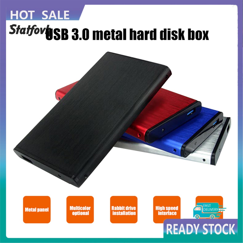 Hộp Đựng Ổ Cứng Ngoài Usb 3.0 5gbps 2.5inch Sata Hdd Cho Pc