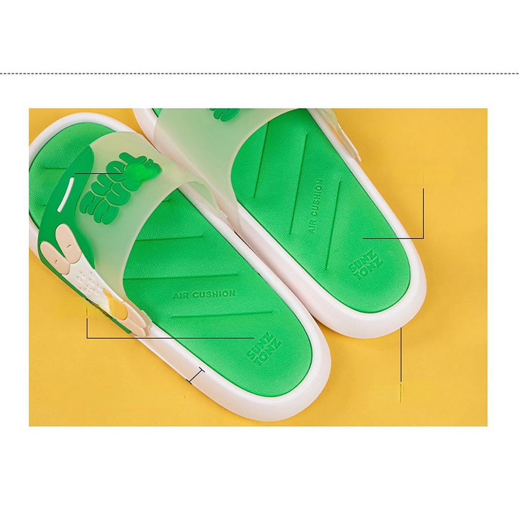 Dép Quai Ngang Trong Suốt In Chữ Thời Trang Mùa Hè Cho Cặp Đôi