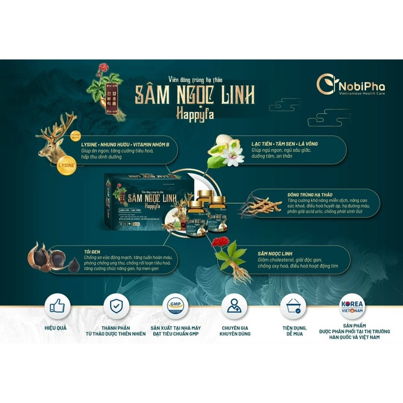 Sâm ngọc linh ăn ngon ngủ tốt biếu tặng người thân siêu đỉnh
