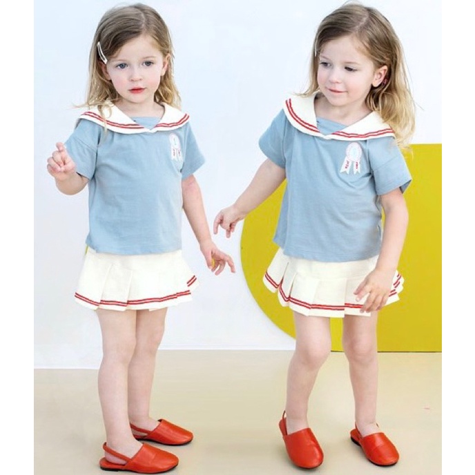 Bộ Petite cổ thuỷ thủ
