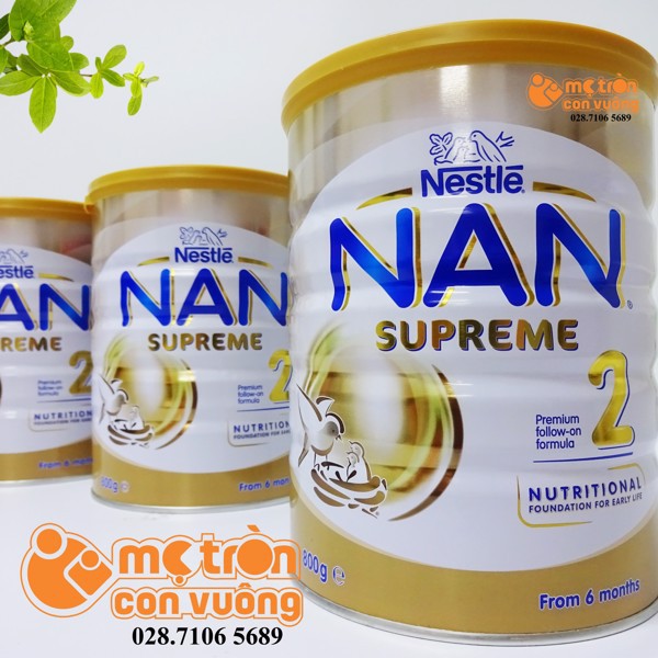 Sữa bột NAN Supreme 2 800gr