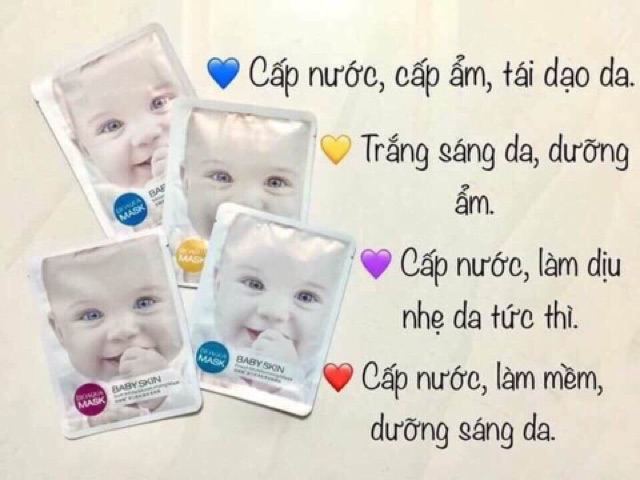 💗💗MẶT NẠ BABY SKIN BIOAQUA💗💗