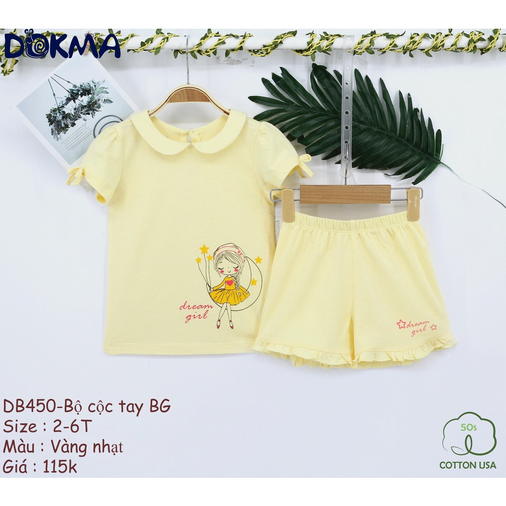 DB450Q Quần cộc DOKMA (2-6t)