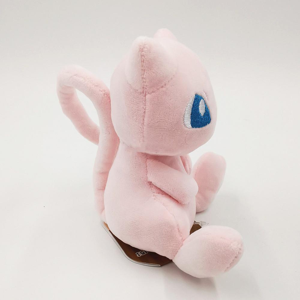 Thú Nhồi Bông Hình Pokemon Màu Hồng Kích Thước 16cm