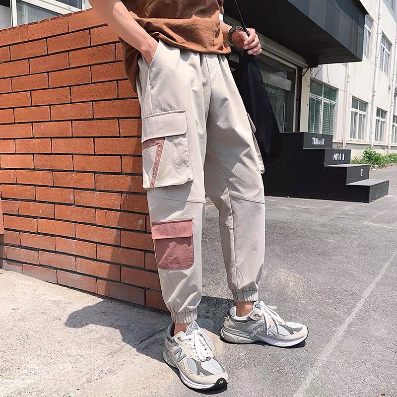 [Mã FADIRECT20 giảm 20K đơn 150K] Quần jogger kaki túi hộp unisex số 7, nam nữ ulzzang Wind | BigBuy360 - bigbuy360.vn