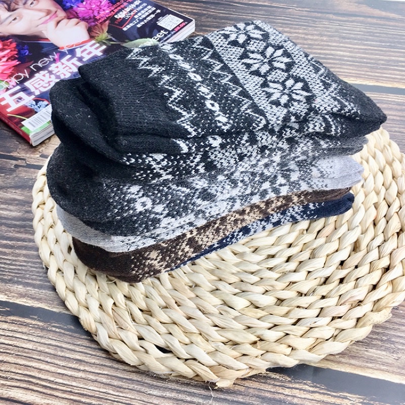 Tất Thổ Cẩm Vintage Cổ Cao Đủ Màu M9