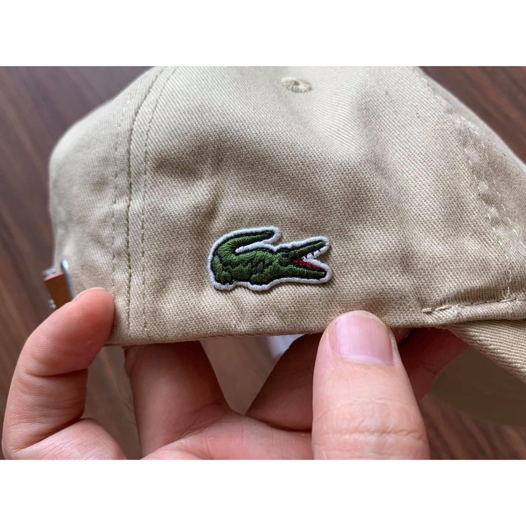 Mũ lacoste cá thêu nhỏ