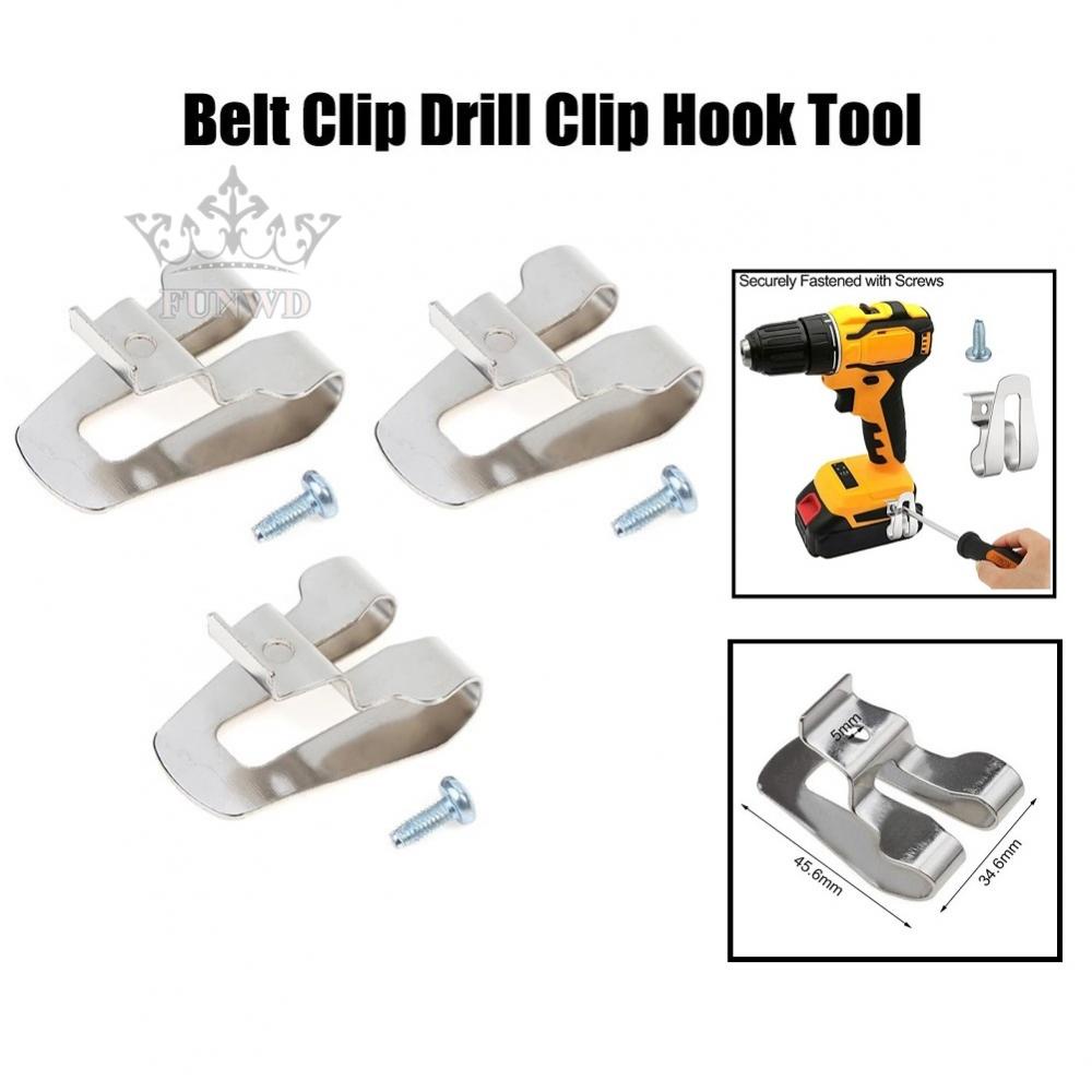 Set 1/3 Móc Kẹp Thắt Lưng Cho Makita 18V Max 8mm