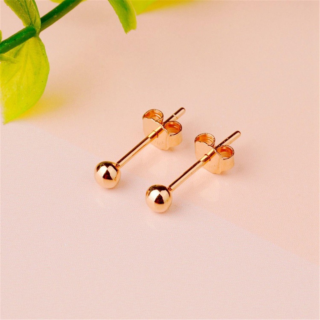 HS Khuyên Tai Nhỏ Hình Xương Dự Tiệc