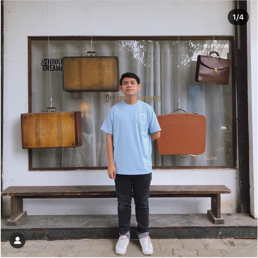 Áo Armous Basic Light Blue Tay Ngắn | BigBuy360 - bigbuy360.vn