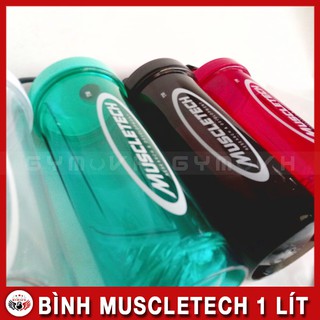 Bình nước tập gym Muscletech 1000ml