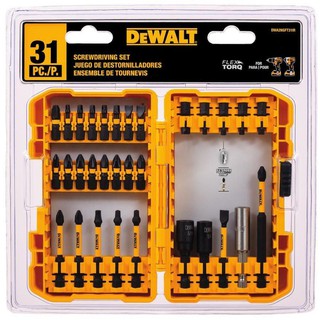 Bộ vít DEWALT FlexTorq DWA2NGFT31IR  31 chi tiết
