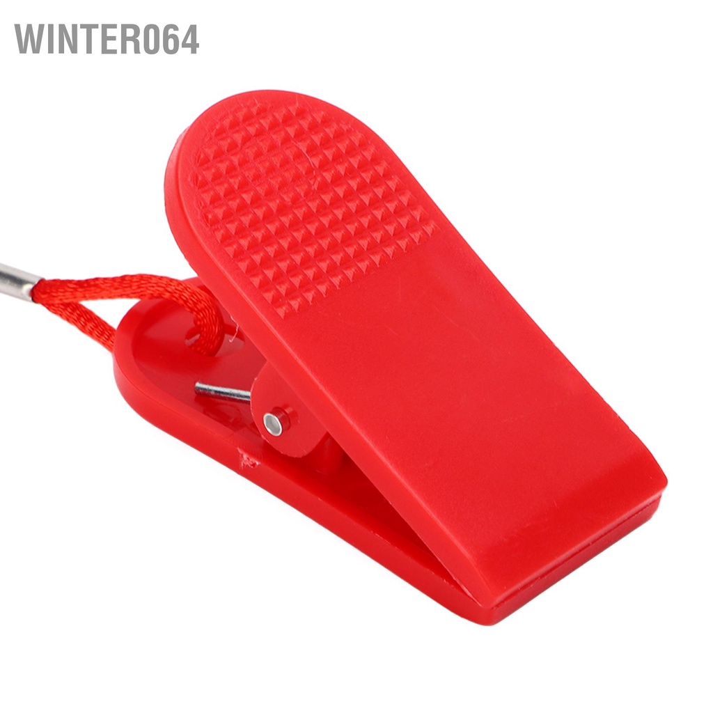 Winter064 2PCS Công tắc an toàn cho máy chạy bộ Hình chữ nhật Chèn ABS và Khóa bằng đồng thau Phòng tập thể dục Yijian AD