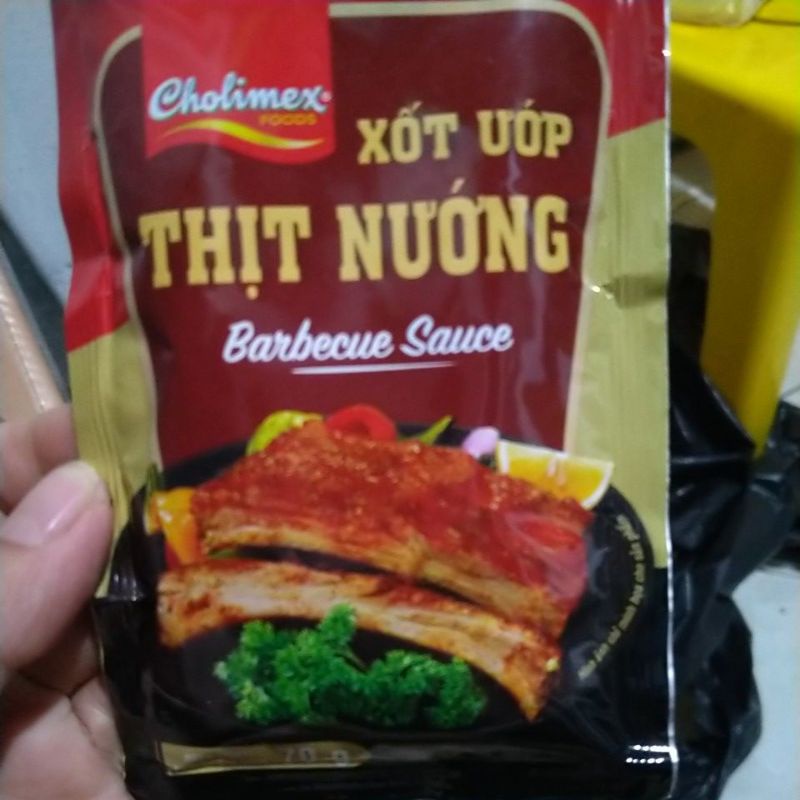 Gói ướp xốt thịt nướng Cholimex gói 70g