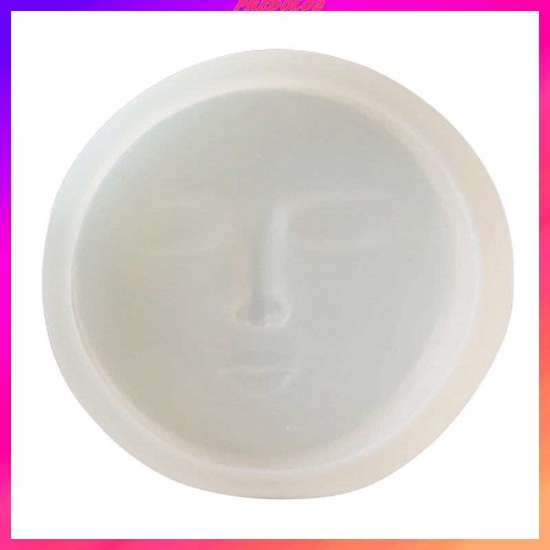Candle Resin Mould Aromatherapy Wax Plaster Mold DIY Face Silicone Soap Mold
