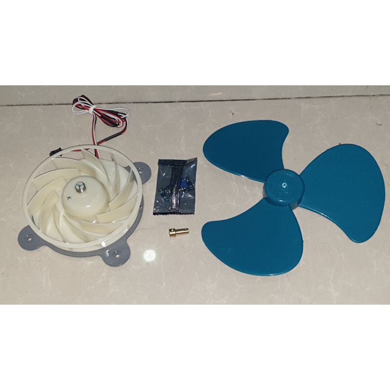 2 Quạt Tủ Lạnh Samsung 12vdc chế quạt B2-B3 chạy pin ( BLDC)