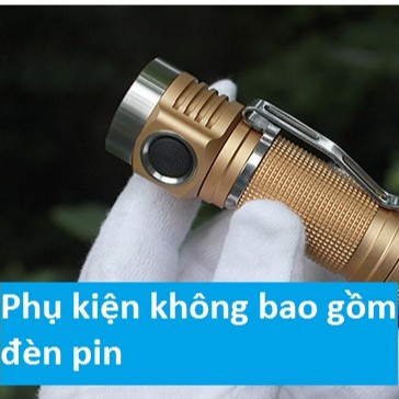 Phụ kiện ống thu ngắn Emisar D4, D4v2 , đồng, titan