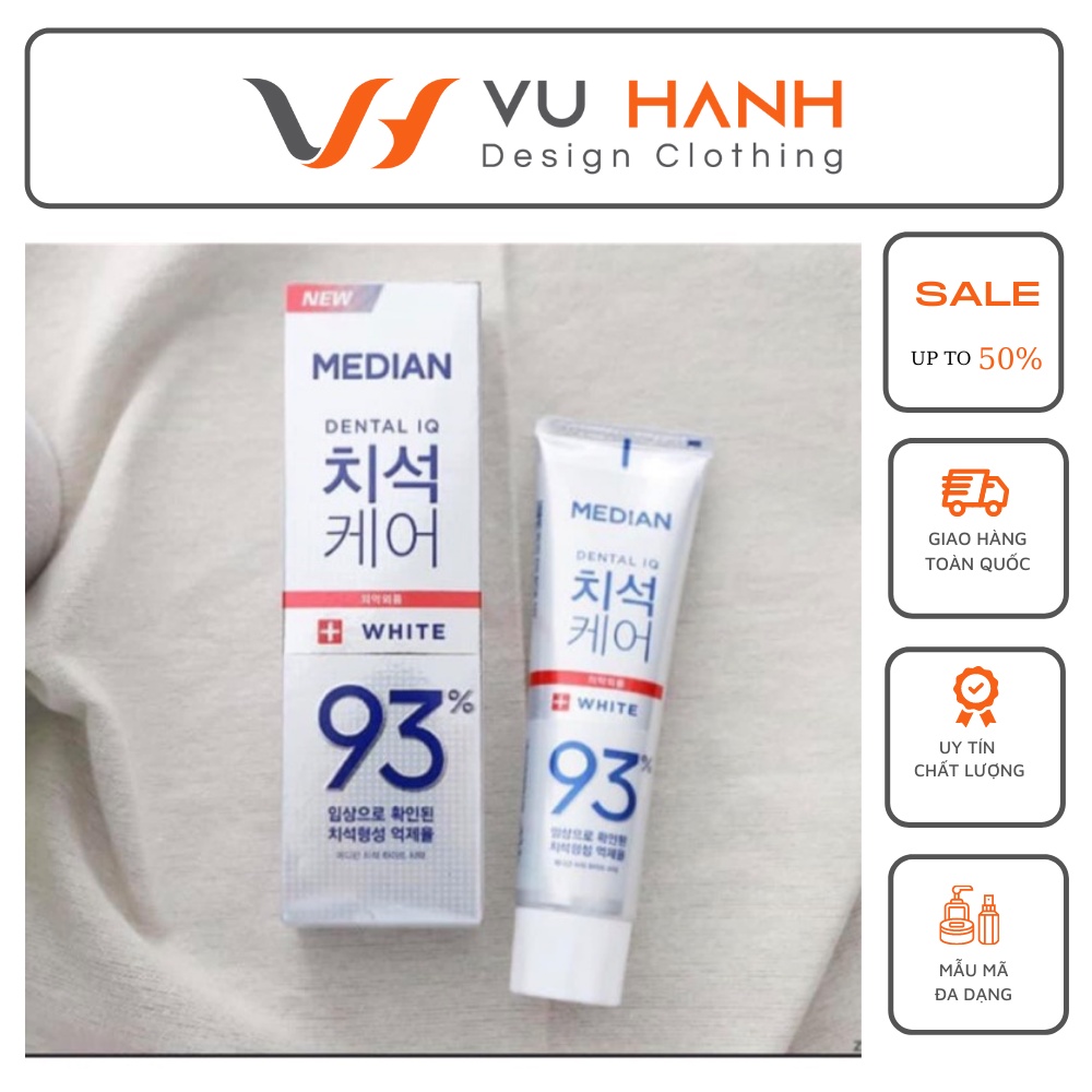 Kem đánh răng Hàn median 93 combo 2 tuýp | Shop Vũ Hạnh