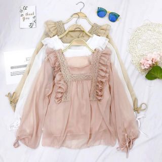 Áo voan kiểu cánh tiên ❤ Ảnh thật do shop tự chụp
