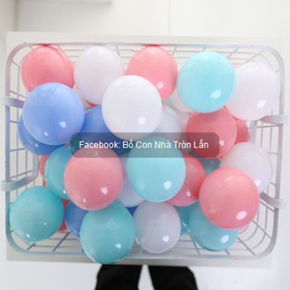 100 bóng nhựa Holla loại đẹp - BÓNG SIÊU CĂNG - bóng nhựa khu vui chơi an toàn cho trẻ - Bóng Hola Hàn Quốc nhựa HDPE