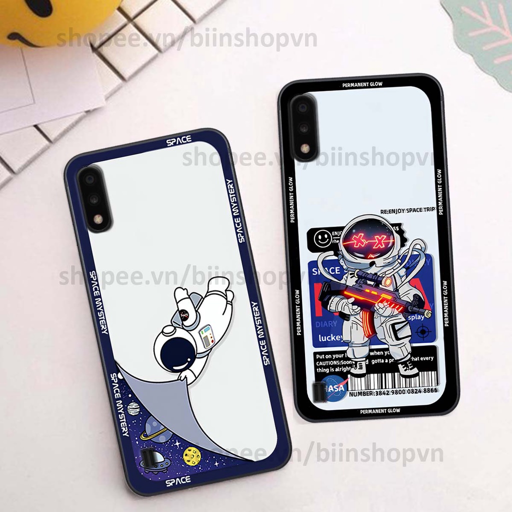 Ốp Samsung A01 / A02 phi hành gia vũ trụ space.x siêu đẹp, thời trang