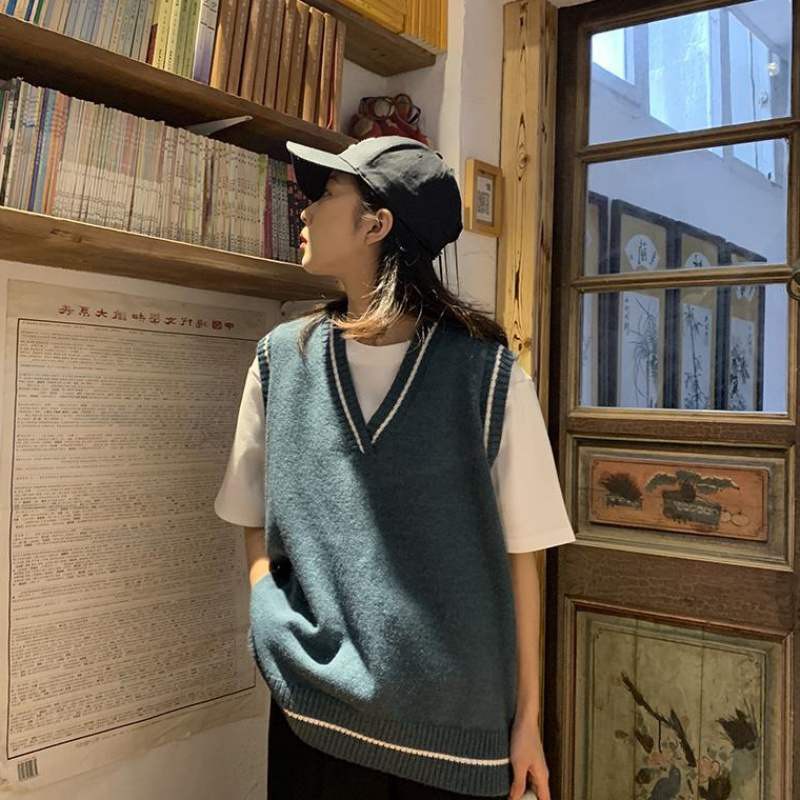 [SẴN] Áo gile len nữ Ulzzang Quảng Châu AGL12 | BigBuy360 - bigbuy360.vn