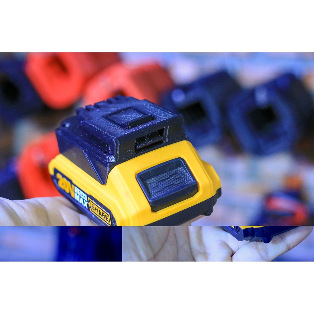 Ngàm chuyển pin Ingco - Total maxshare dùng cho máy dewalt 20v